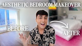 Extreme Room Makeover  Tour   PinterestInspired Aesthetic Room Transformation [upl. by Newol]