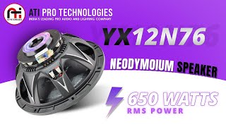 YX12N76 DJ Speaker Review  Performance Features amp Sound Test  ATi Pro Technologies [upl. by Duma]