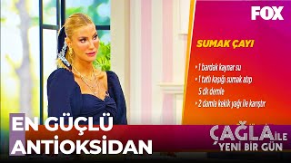 Evde Kolay Yapılan Sumak Çayı Tarifi  Çağla ile Yeni Bir Gün 454 Bölüm [upl. by Eelannej]