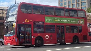 2 buses are 129 amp 380 at Lewisham [upl. by Aristotle20]