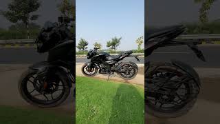 Bajaj Pulsar n160 black panther carbon 😲🏍️ ytshots youtube shorts n160 bajaj sunnyverma067 [upl. by Powell]