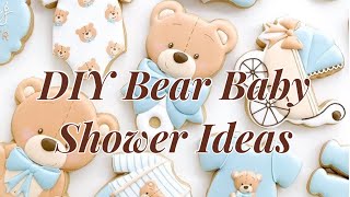 Bear Theme Baby Shower Ideas DIY Decor Treats and Much More [upl. by Jasmine]