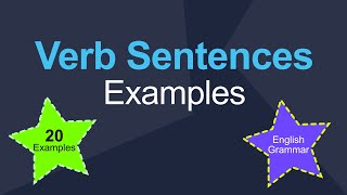 English grammar verb sentence 2  Identify and underline the Verbs  Grammar Activity  Kids Channel [upl. by Sanburn305]