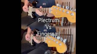 Plectrum vs Fingernail Can you grow your fingernail and replace it well enough for a pick [upl. by Ingrim]