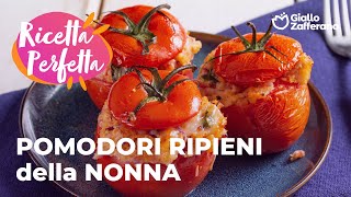 POMODORI RIPIENI della NONNA RICETTA ESTIVA SEMPLICE e CASALINGA🥰🍅🌿🌞 [upl. by Toshiko607]