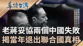 台灣因為老蔣的執拗而退出聯合國 揭開那一晚的真相竟是中華民國被驅逐 老蔣妥協quot兩個中國quot並存失敗 周書楷率眾憤而離席｜謝哲青 主持｜【導讀台灣 精選】20230710｜三立新聞台 [upl. by Lehet]