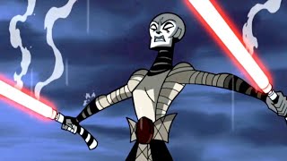 Asajj Ventress Origin  Star Wars Clone Wars 2003 Behind the Scenes Clip [upl. by Dimah735]