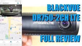 Blackvue DR7502CH LTE Review  4G Parking Mode Notification amp Livestreaming [upl. by Akeim]