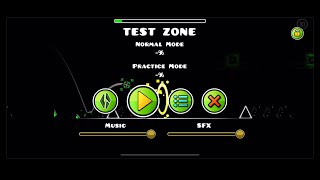 Geometry Dash quotTest Zonequot by TroxxP1 Easy [upl. by Elagiba]