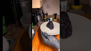 black rice ball experiment the grey gourmand way [upl. by Davin]