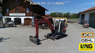 Kubota KX 1213 Alpha DEMO  Lang Machinery [upl. by Melony]