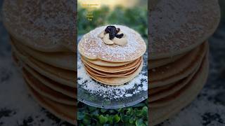 👆🏻👆🏻For pan cake lovers 😍❤️pancakerecipe youtubeshorts [upl. by Doralynne19]