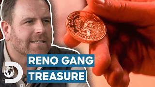 Josh Gates Discovers Lost Reno Gang Treasure At The Reno Homestead  Expedition Unknown [upl. by Truman366]