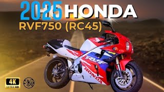 2025 HONDA RVF 750 RC45 REVEALED [upl. by Ydissak]