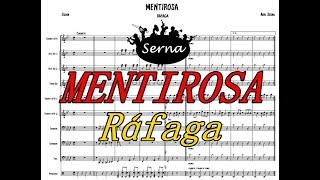 Mentirosa Charanga  Partitura Arreglos musicales Serna [upl. by Obala]