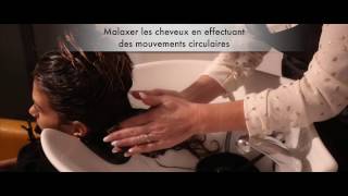 PROTOCOLE DAPPLICATION DU SHAMPOOING LISSANT FROM ST TROPEZ [upl. by Ressler]