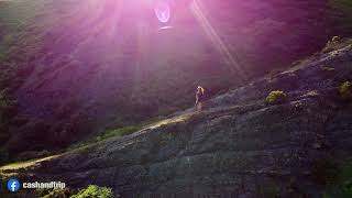 Carding Mill Valley  Long Mynd  UK  drone footage [upl. by Enixam]