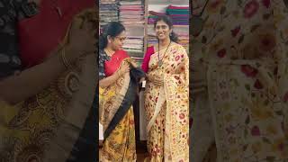 ✨Festival Sarees with ChittiAndhra CookBook😍  Latest Collection at Asha Boutiqueviralvideo usa [upl. by Goldshlag650]