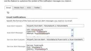 Customizing Notification Messages In Nagios XI  IT Infrastructure Monitoring [upl. by Rowena]