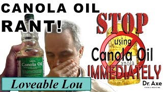 Canola Oil Rant This is Poison used to be Rapeseed Oil [upl. by Neelahtak]