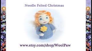 Needle Felted Christmas [upl. by Tam]