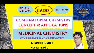 COMBINATORIAL CHEMISTRY CONCEPT amp APPLICATION  SOLID PHASE amp SOLUTION PHASE  B PHARM 6th SEM [upl. by Ahoufe]