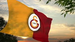 Galatasaray Marşı dalgalanan bayrak Gala Anthem waving flag [upl. by Nesnaj137]