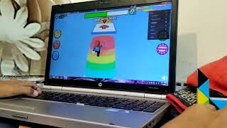 XYZ Gamer My first video of gaming 🎮 Roblox mega rainbow obbymust subscribe like and share [upl. by Mohun]