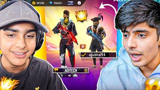 Ajjubhai amp Aditech Pranked With Funny Youtuber Gone Wrong 🤯  Garena Free Fire Max [upl. by Shifra523]