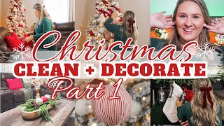 2024 CHRISTMAS CLEAN  DECORATE  COZY CHRISTMAS DECORATING  CLEANING MOTIVATION  MarieLove [upl. by Bogoch486]