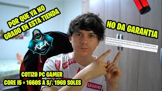 CUIDADO ESTA TIENDA NO SE HACE RESPONSABLE DE LA GARANTIA  COTIZO SUPER PC GAMER  SORTEO [upl. by Jacquelin701]