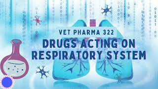 VET PHARMA 2  Drugs acting on the Respiratory System  3DVMB 20222023 [upl. by Edelson]