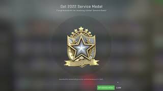 How to claim your CSGO service medal 2022 [upl. by Prunella369]