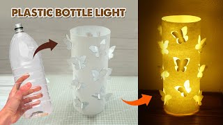 💡 Best of Plastic Bottles Craft Ideas  Easy Lamp with plastic bottle  ​​Recycling plastic bottles [upl. by Akit]