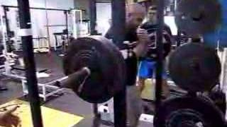 DeFrancosTrainingcom  325 lb Zercher squat [upl. by Assirual]