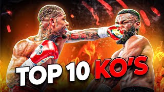 Top 10 KOs in boxing [upl. by Eillehs54]