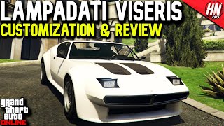 Lampadati Viseris Customization amp Review  GTA Online [upl. by Cooke]