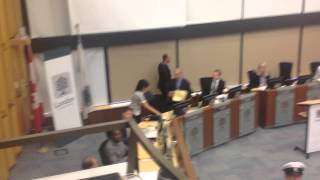 OPSEU VP Ron Elliot amp Exec Board Member Len Elliott Ask London Mayor about CUPE 101 Strike [upl. by Wina]