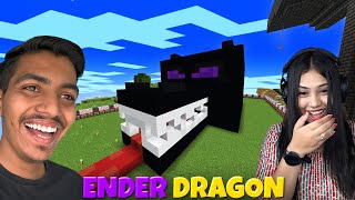 I BUILT ENDER DRAGON HEAD IN MINECRAFT 1206 Shreyuislive  Epitome Gaming  Minecraft 14 [upl. by Nahtaneoj]