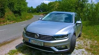 Volkswagen Passat Alltrack 20 TDI biturbo 240HP review [upl. by Aneev]