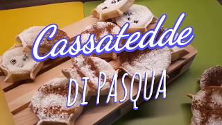 Cassatedde di ricotta siciliane ricetta dolce di Pasqua [upl. by Rimola]