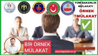 SÖZLÜ MÜLAKAT ÖRNEĞİ ✅ SÖZLÜ MÜLAKATTA KENDİNİ TANITMA AŞAMASI NASIL OLMALI ✅MÜLAKAT SORULARI NEDİR✅ [upl. by Der894]