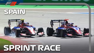 F3 Sprint Race Highlights  2024 Spanish Grand Prix [upl. by Valentin]