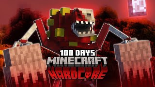 I Spent 100 Days With The Flesh That Hates In Hardcore Minecraft [upl. by Kcirtemed]