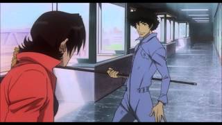 Cowboy Bebop The Movie  Spike vs Electra [upl. by Hevak832]