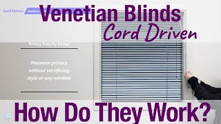 Discover the Magic of CordDriven Venetian Blinds  Explore Expandatracks Premium Window Solutions [upl. by Denney]