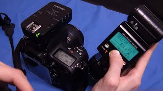 Yongnuo YN622N Trigger Overview and Power Control Tips [upl. by Notled]