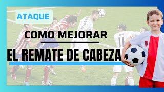 ✅Ejercicio de TÉCNICA cómo mejorar el REMATE DE CABEZA👉🏻Ejercicio para FUTBOL BASE y ADULTOS⚽️ [upl. by Aitsirt524]