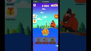 Tiny Fishing coolmathgames gameplay shorts [upl. by Lenci]