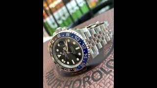 Rolex GMTMaster II “Batgirl” Jubilee Stainless Steel 40 Ref 126710BLNR Preowned 2022 [upl. by Cassil]